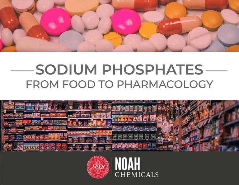 food and pharmaceuticals that use sodium phosphate