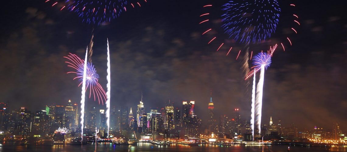 New York City fireworks show